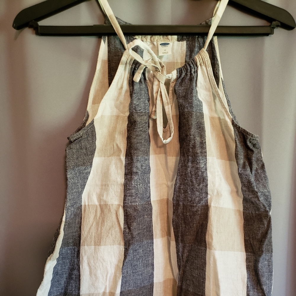Old Navy Plaid Tank